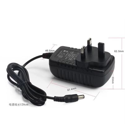 UK 3-контактный регулируемый адаптер переменного тока постоянного тока 12v 3a SMPS 1a 1.5a 2A 2.5a