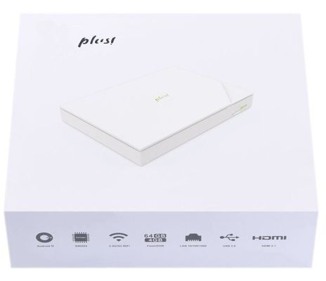 4 ГБ 64 ГБ Amlogic S905X4 OTT Android ТВ-приставка Android 11 AV1 8K Двойной WiFi