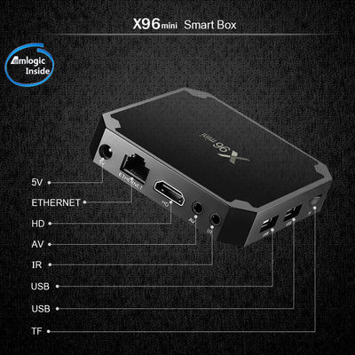 X96 Mini Amlogic S905W Quad Core OTT Android TV Box 2 ГБ 16 ГБ 2,4 ГГц WiFi Android 9.0