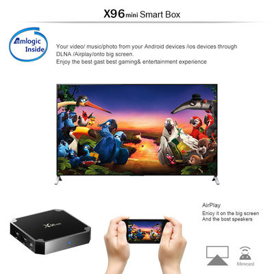 ТВ-бокс Dual Wifi Neflix Smart Android X96mini Full HD 1080p 4K 8K 2 ГБ 8 ГБ 16 ГБ 4 ГБ 32 ГБ