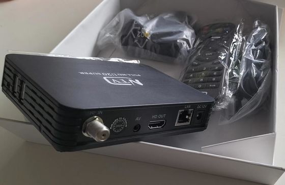 Цифровой ТВ спутниковый ресивер декодер телевизионная приставка Android 4k  Dvb S2