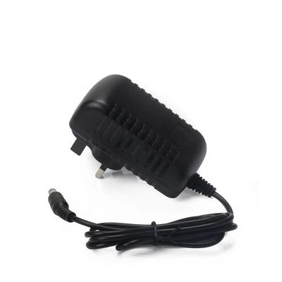 12V EU Plug Регулируемый адаптер переменного тока постоянного тока Преобразователь 100V-240V 1A 1000mA Блок питания