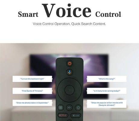 TVMATE Bluetooth4.2 Голосовой пульт дистанционного управления для телевизионной приставки Android