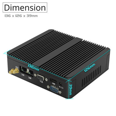Dual Lan RS232 Настольная промышленная рабочая станция ПК Компьютер J1900 Quad Core