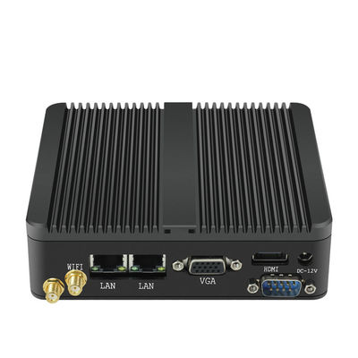 Безвентиляторный промышленный мини-компьютер рабочей станции Linux Pfsense N2930 300 Мбит/с VGA RS232