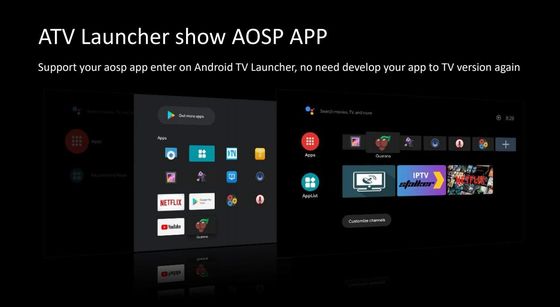 коробка ТВ Google коробки 3D 4K OTT умная с надежным игроком ядра 4K ATV квадрацикла сети