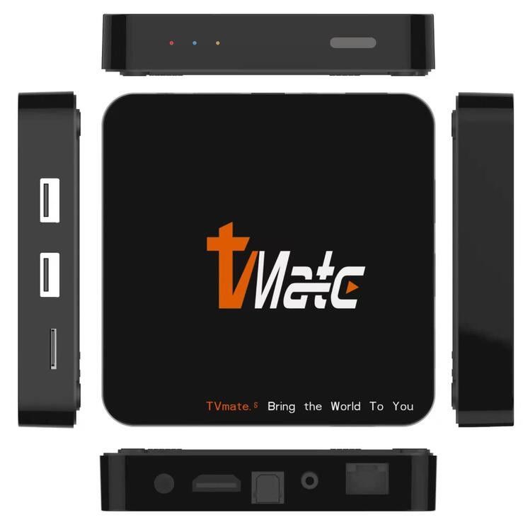 2.4 ГГц / 5 ГГц Wifi Ott Android TV Box Cortex-A53 Процессор